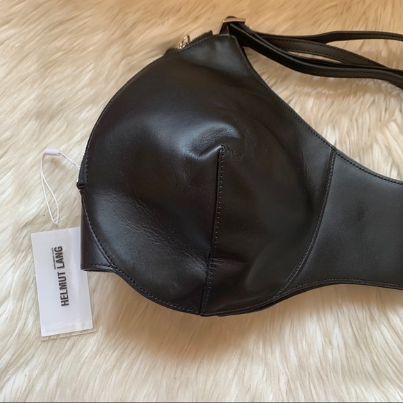 New! Rare HELMUT LANG Runway Leather Bra Bag - Picture 8 of 16